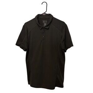 Triple Aught Design Atlas Polo Shirt Mens Large Brown TAD Tactical Made in USA